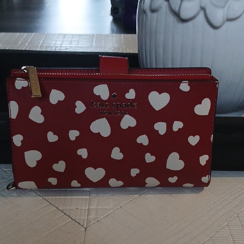Kate Spade Red Heart Wallet